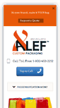 Mobile Screenshot of alefcustom.com